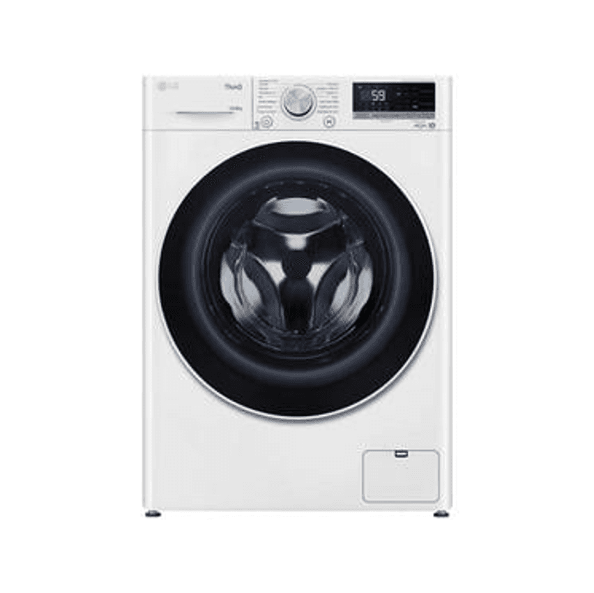 Lava e Seca LG 14kg Smart Smart VC4 CV5014WC4 com - Inteligência Artificial Água Quente e Fria Branca