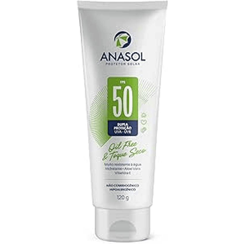Protetor Solar Loção FPS 50 120g - Anasol