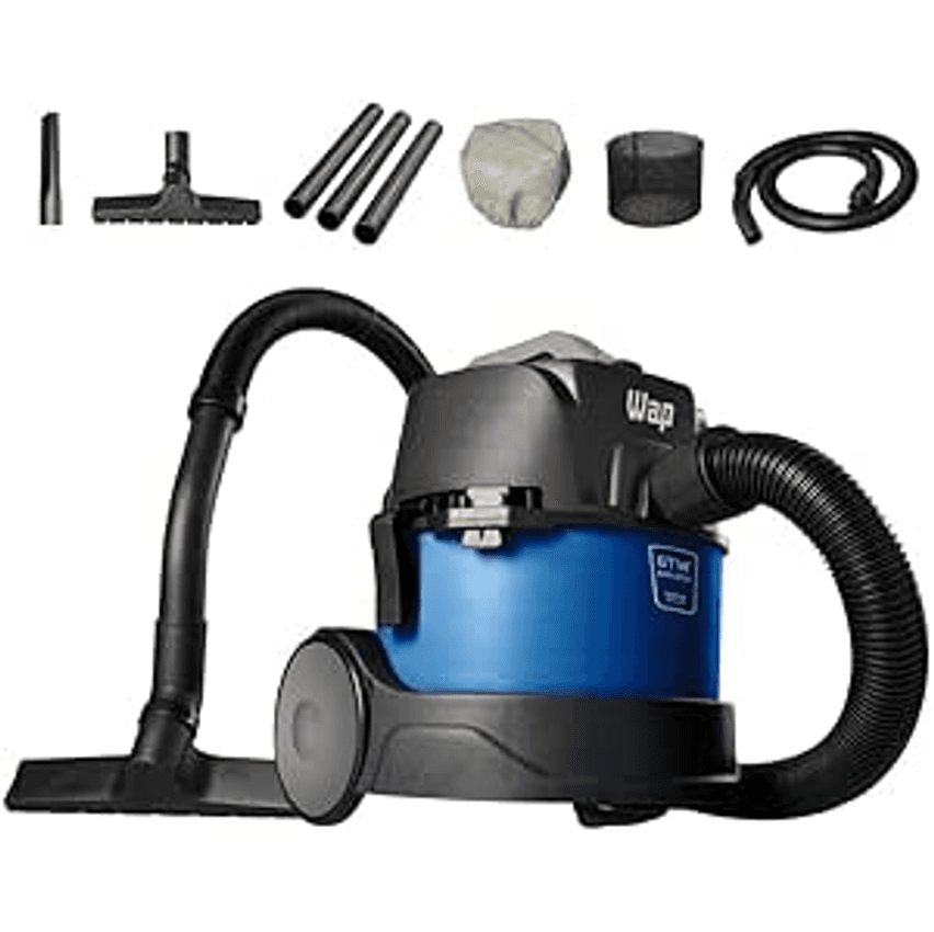 Wap Aspirador De Pó E Água Barril Gtw Bagless, Compacto, 6 Litros, Com Filtro Lavável, 160mbar 1400w 127v