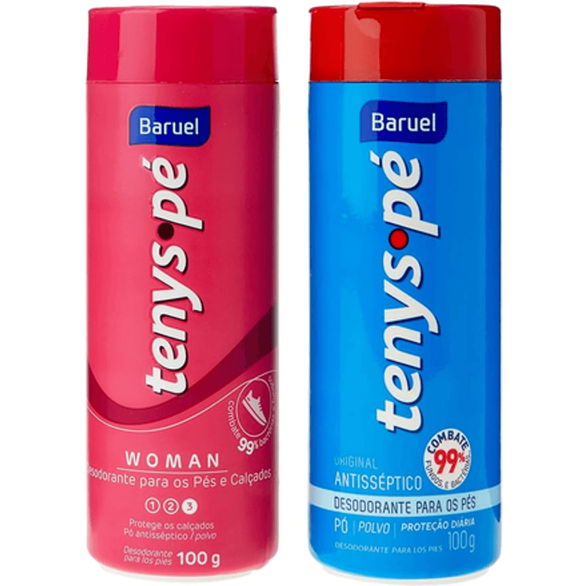 Baruel Kit 1Tenys Pé Original Baruel 100 Gramas Woman