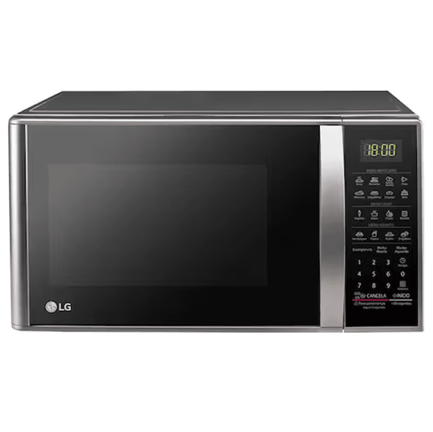 Forno Micro-ondas LG MS3043BR com Função Manter Aquecido e Limpa Fácil - Prata - 220V
