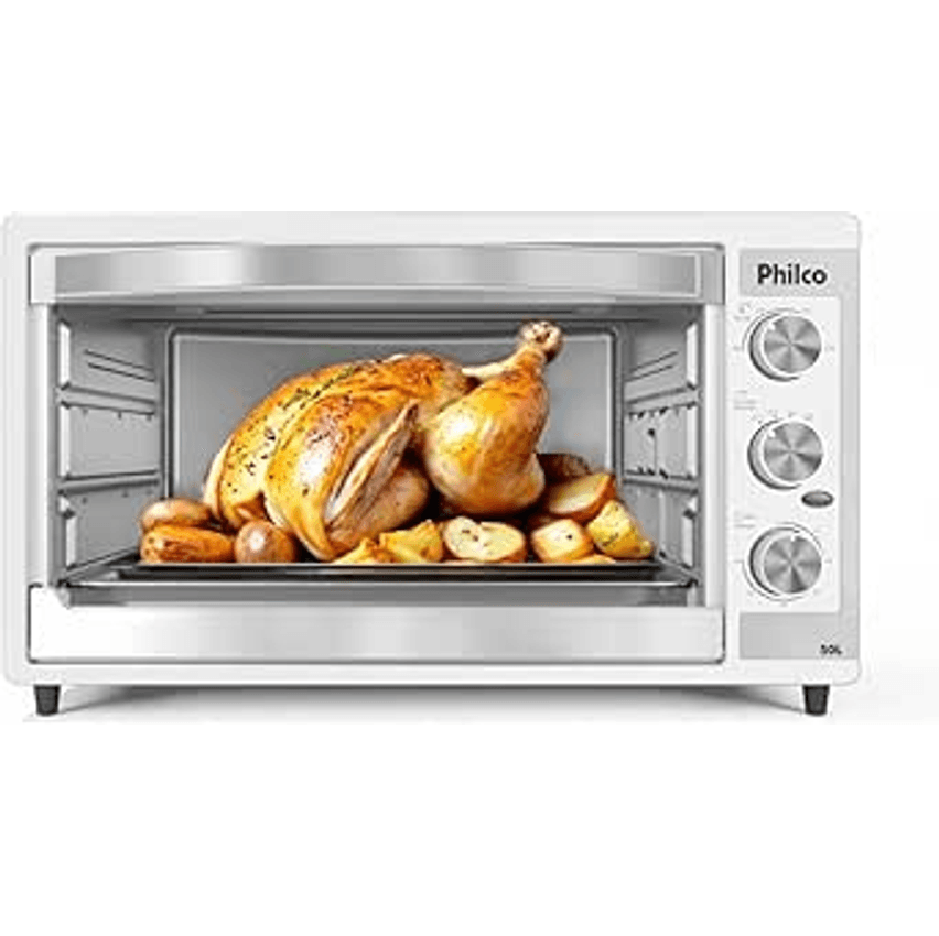 Forno Elétrico 50L Philco PFE52B Dupla resistência 220V