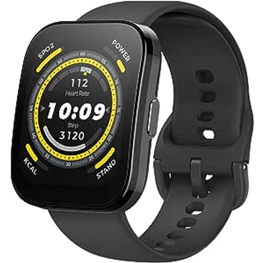 Amazfit Bip 5 A2215 46mm Smart Watch with Ultra Large Screen, Bluetooth Calling, Alexa, GPS, 10-Day Long Battery Life (preto)