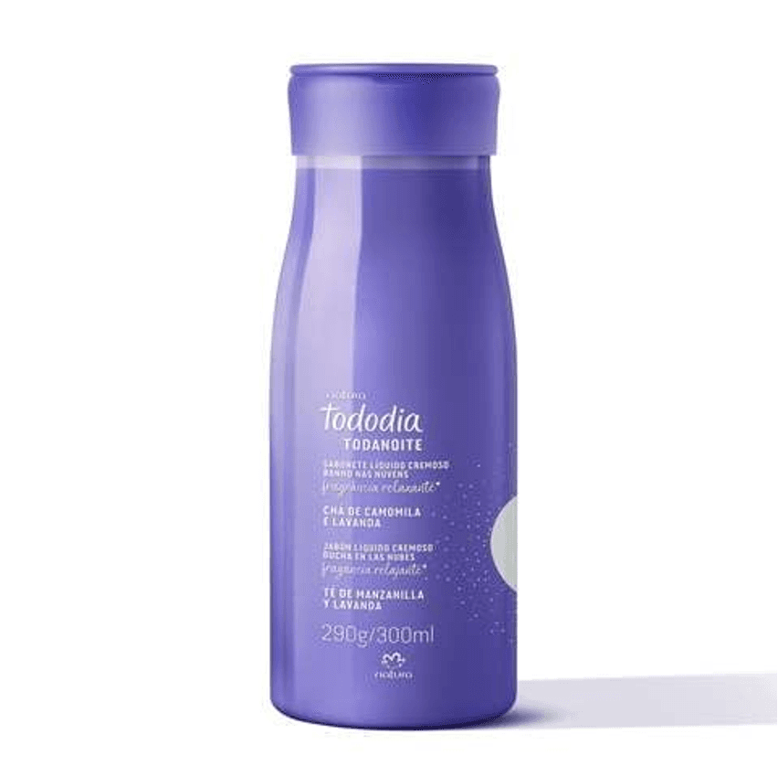Sabonete Líquido Cremoso para o corpo Banho nas Nuvens Tododia Todanoite 300 ml