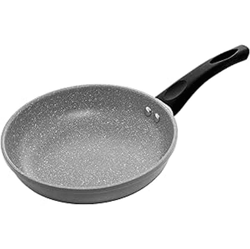 LYOR - Frigideira de Indução em Alumínio com Revestimento Cerâmico Granilite Cinza 24cm