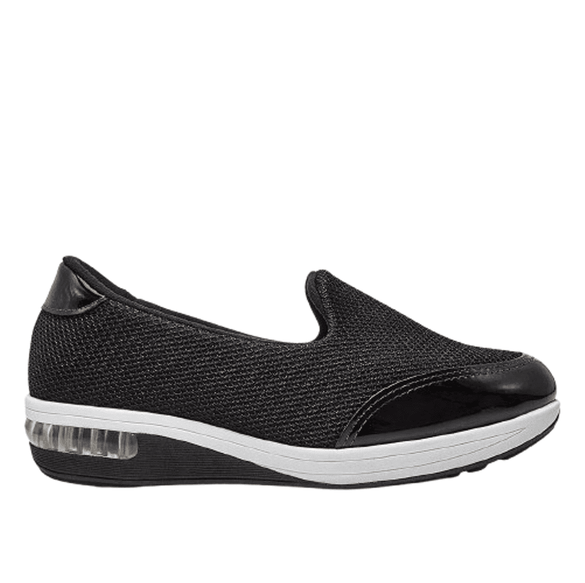 Slip On Modare Casual Gel Feminino - Preto
