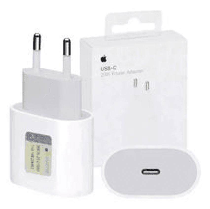 Carregador Adaptador De Energia Usb-c De 20w Apple Original