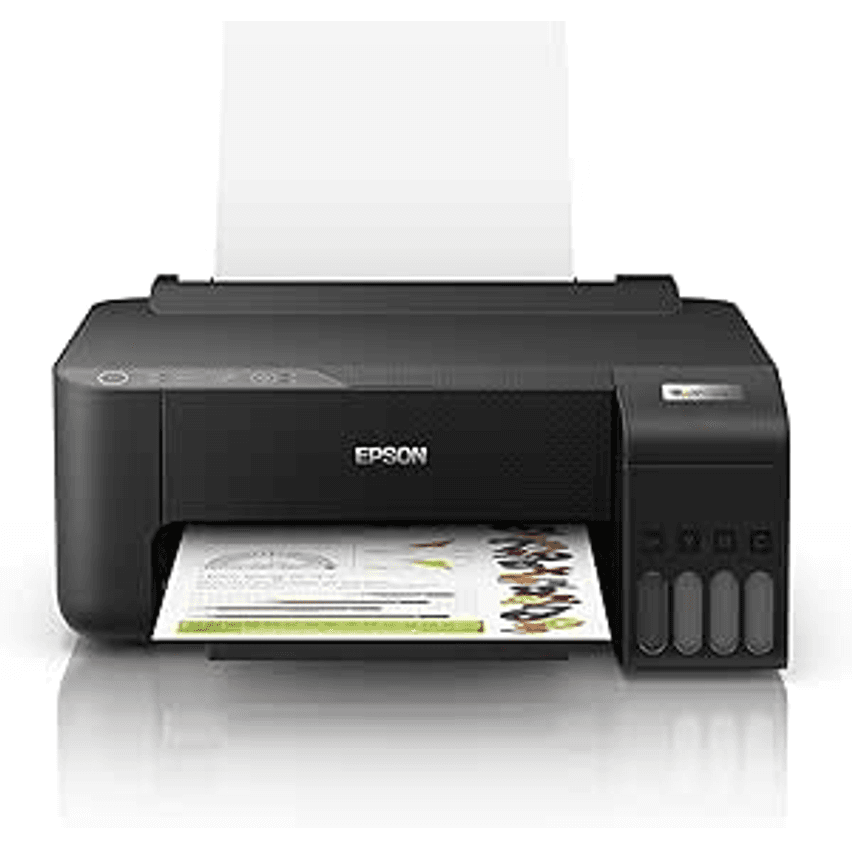 Impressora Epson EcoTank L1250 - Tanque de Tinta Colorida, Wi-Fi Direct, Comando de voz, Bivolt, Cor: Preto
