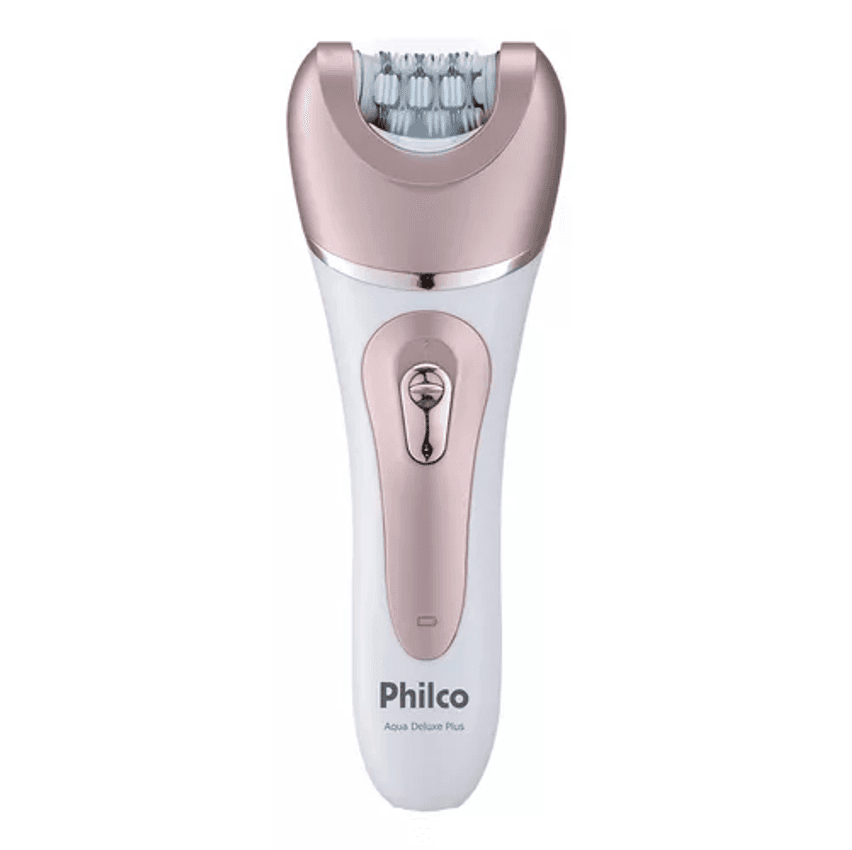 Depilador Philco Aqua Deluxe Plus Pdp02r Cor Branco/rosa 110v/220v