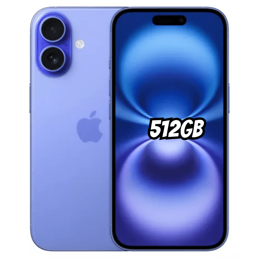 Apple iPhone 16 (512 GB) - Ultramarino - Distribuidor Autorizado