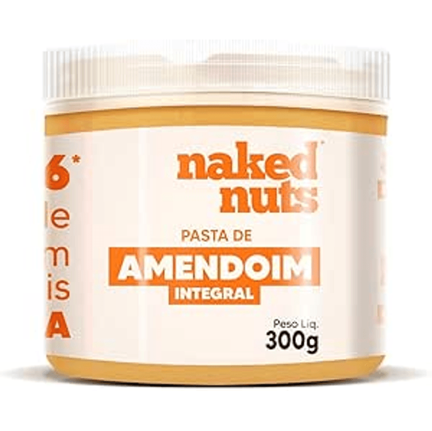 Pasta de Amendoim Integral (300g) - Naked Nuts