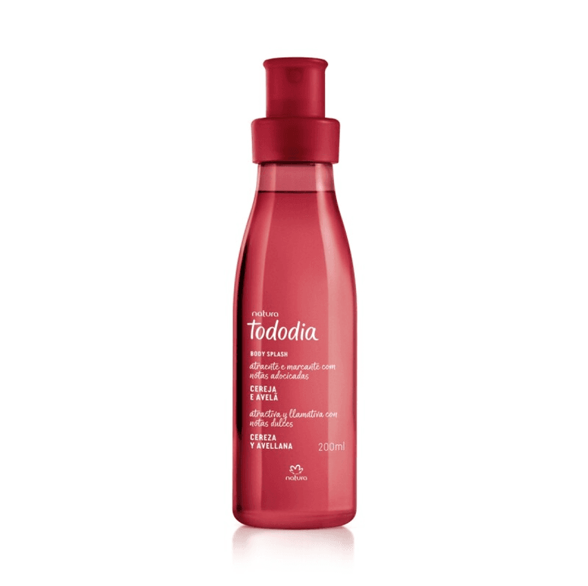 Body Splash Tododia Cereja e Avelã 200 ml