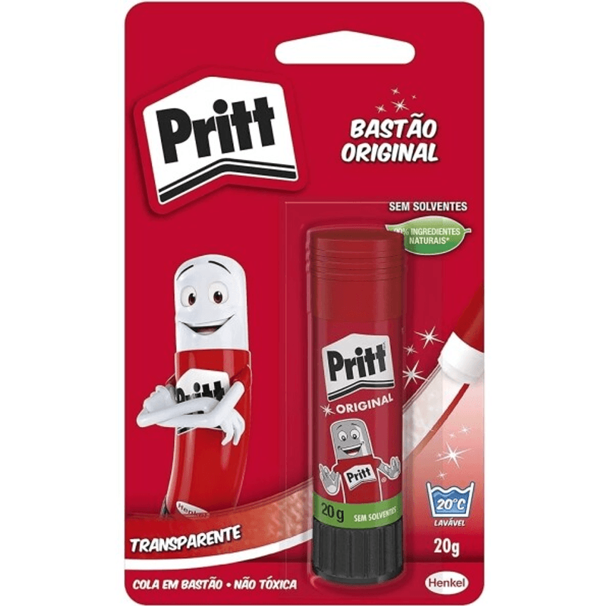 Pritt Cola em Bastão ideal para escola ou escritório Cola para artesanato excelente para trabalhos de colagens Cola es