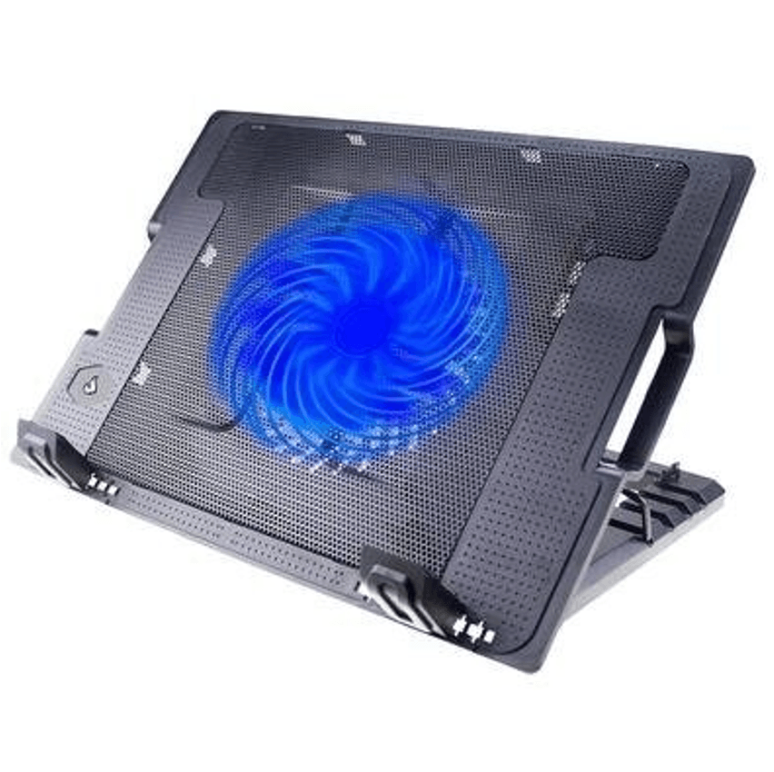 Base com Cooler para Notebook Rise Mode Galaxy Black X6 LED - RM-CN-06-BB