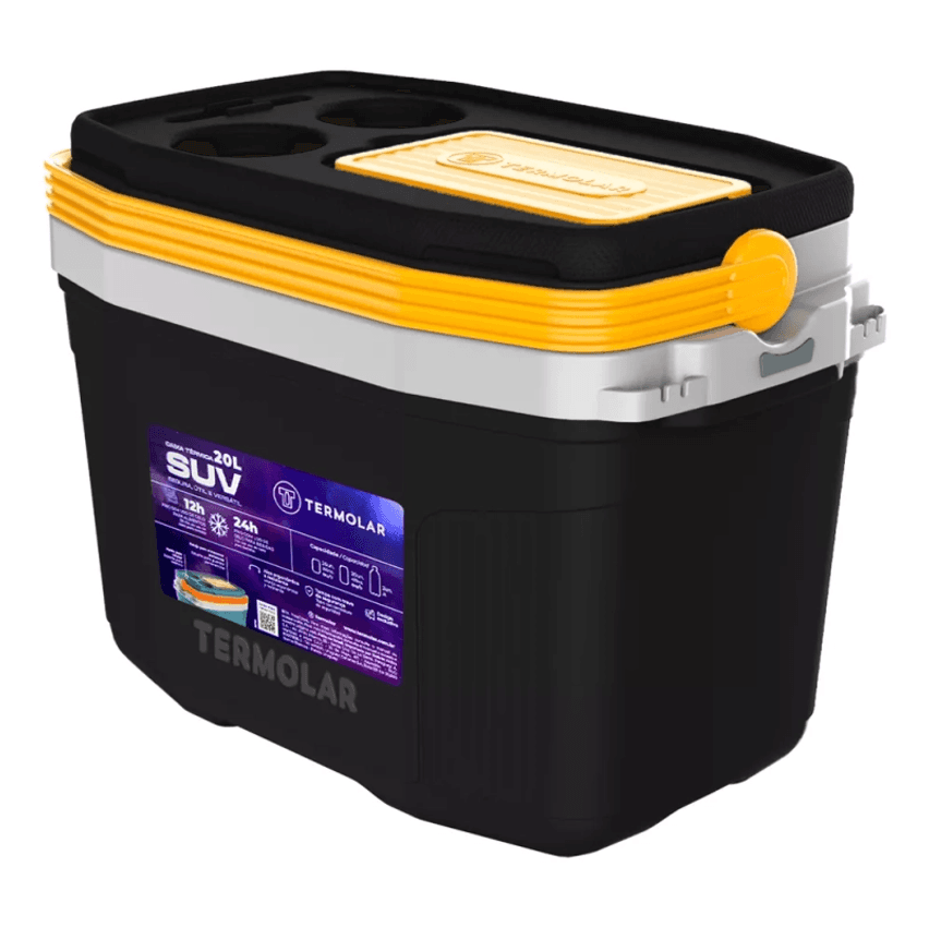 Caixa Térmica Suv 20l Termolar Cooler Praia Pesca