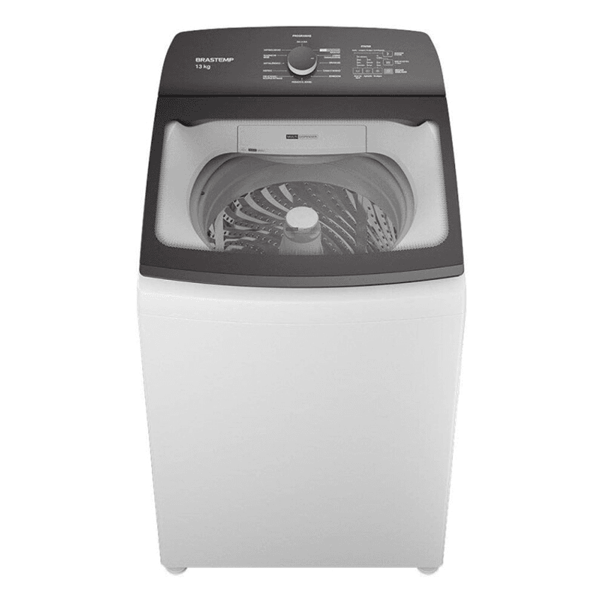 Máquina de Lavar Roupas 13Kg Brastemp BWK13 | Automática Ciclo Tira Manchas Branco - 220V