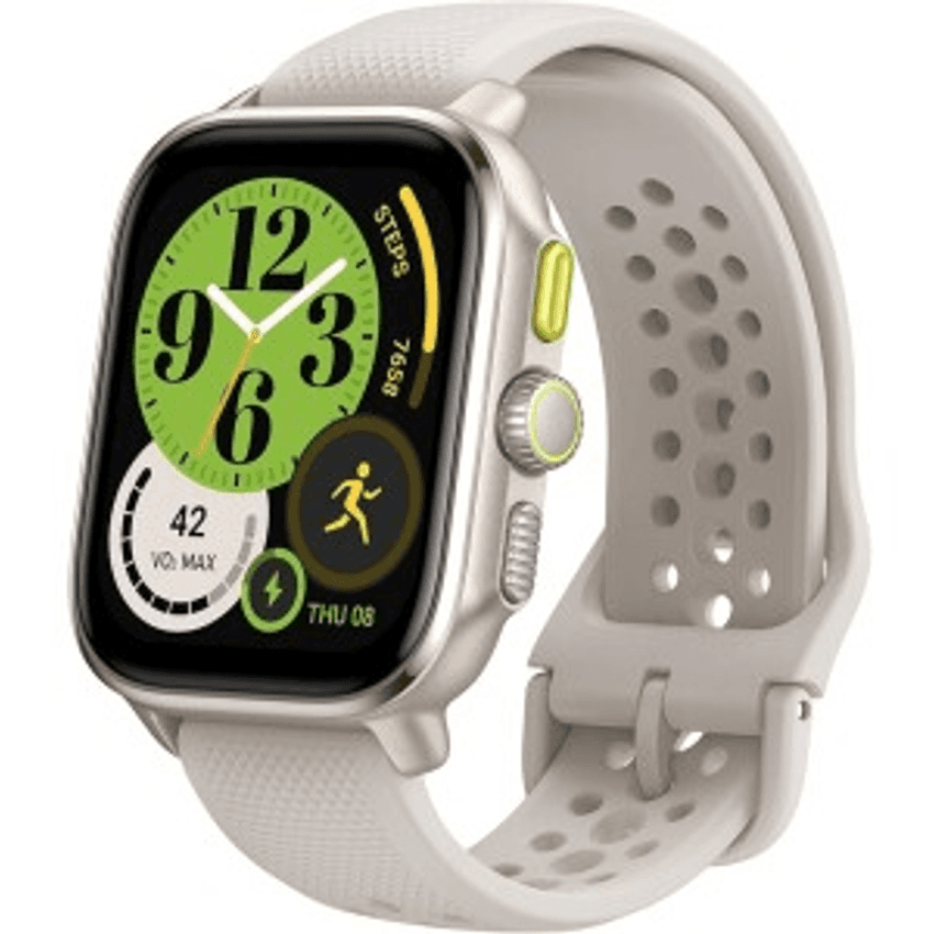 Amazfit Cheetah Square 44mm A2296 Smart Watch AI-Powered with GPSMusic Alexa14 Day+ Battery Life for Workouts Sports Bluetooth Phone Calls