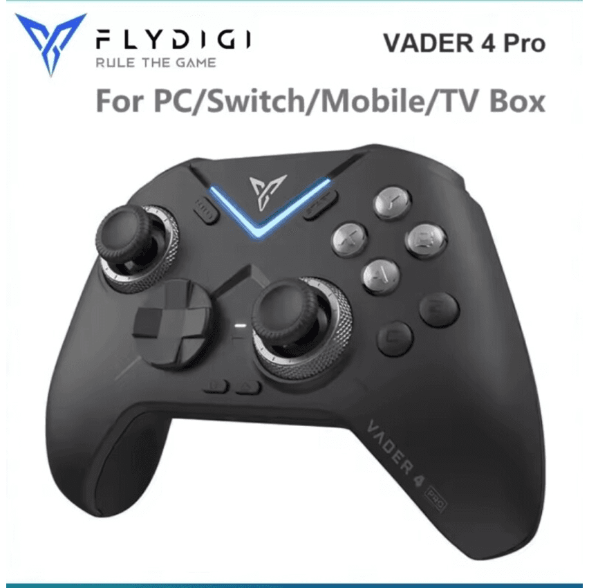 Controlador de Jogos Flydigi Vader 4 Pro Suporte para Gatilho com Comutação de Força Para PC/NS/Mobile/TV Box Game