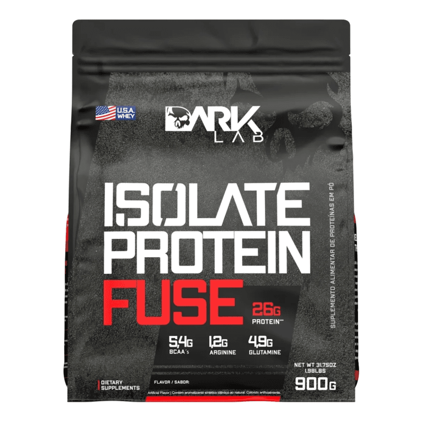Proteína Isolada Protein Fuse Refil 900g - Dark Lab Sabor Baunilha