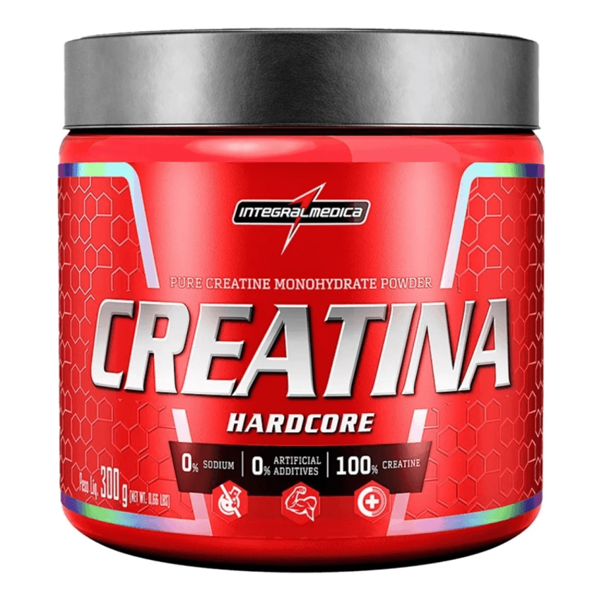 Creatina Monohidratada IntegralMédica Hardcore Reload - 300g