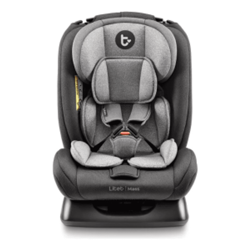 Cadeirinha infantil para carro Litet Mass 0-36kg Preta e Cinza - BB458