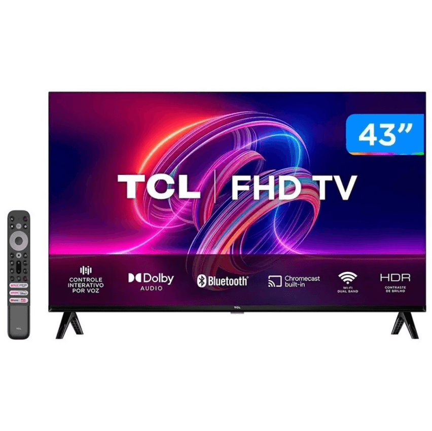 Smart TV 43 Full HD LED TCL 43S5400A Android