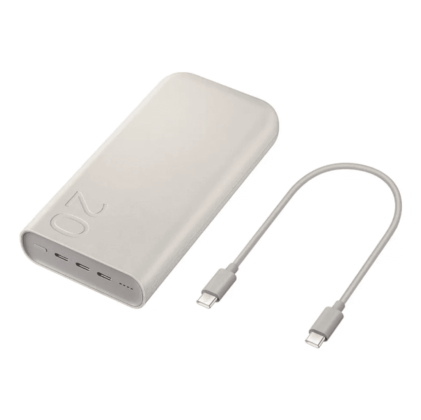 Carregador Portátil 3x Usb-c 20000mah Super Rápida 45w