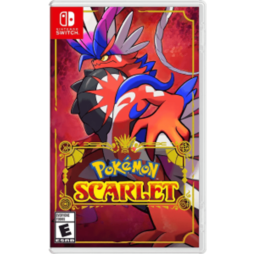 Pokémon Scarlet Standard Edition Nintendo Switch Físico