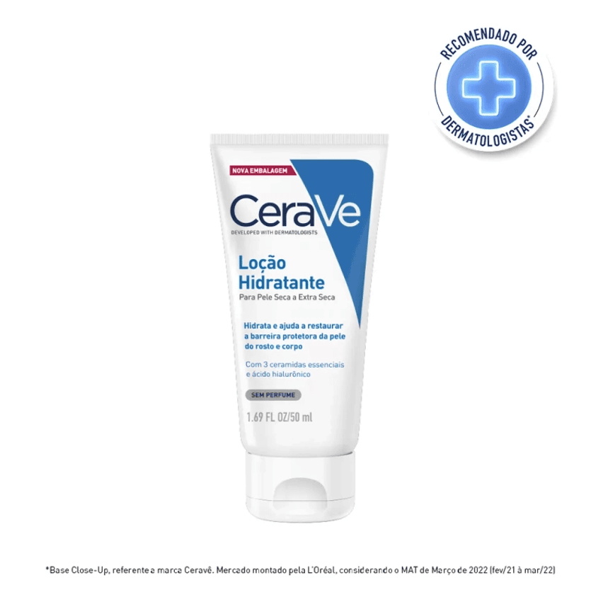 Loção Hidratante Para Pele Seca A Extra Seca 50ml Cerave