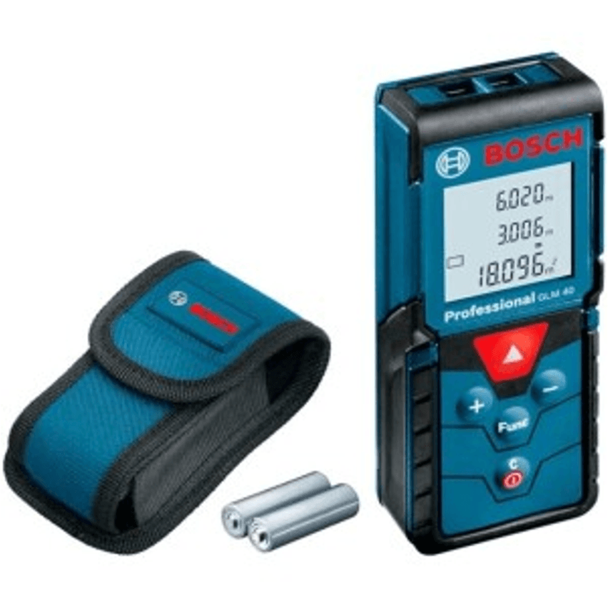 Bosch Trena Laser GLM 40 alcance 40m com bolsa protetora