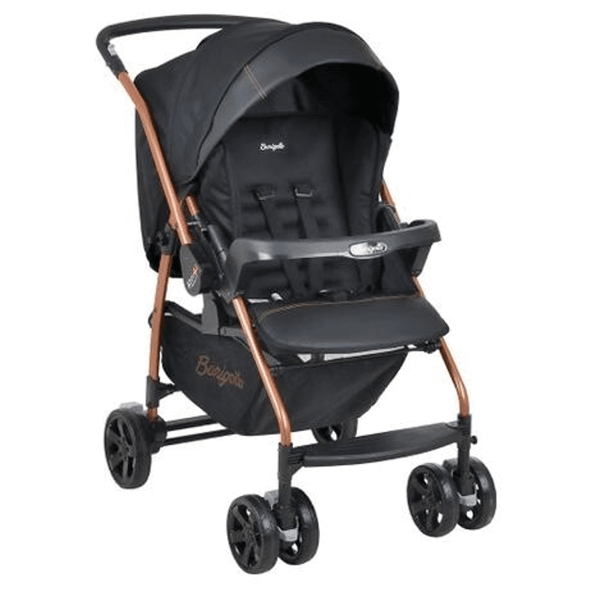 Carrinho de Bebê Rio K até 15 Kg Preto Cobre Burigotto