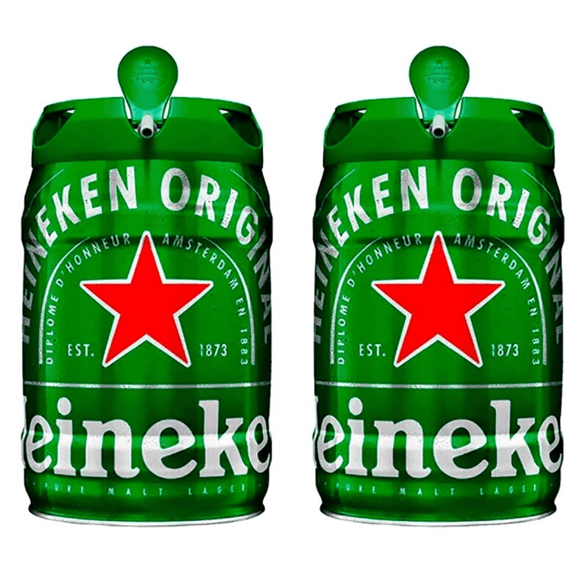 Cerveja Heineken Brasil 5 Litros com 2 unidades