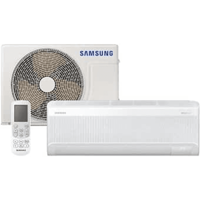 Ar Condicionado Split Hi Wall Samsung PowerVolt AI Inverter 12.000 Btus Frio Bivolt R-32