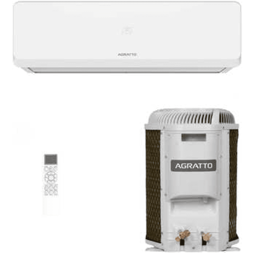 Ar-Condicionado Split HW Inverter Agratto Fit Top 12.000 BTUs R-32 Só Frio 220V