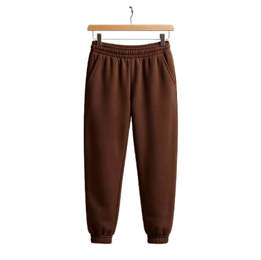 Calça De Moletom Feminina  Jogger Flanelada Casual Estilosa