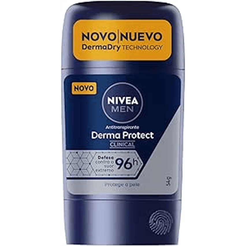 Nivea Men Desodorante Stick Masculino Derma Protect Clinical 54g