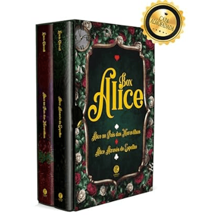Livro - Box Alice - Box com 2 livros - Edição de Luxo Almofadada Capa dura – 15 maio 2024