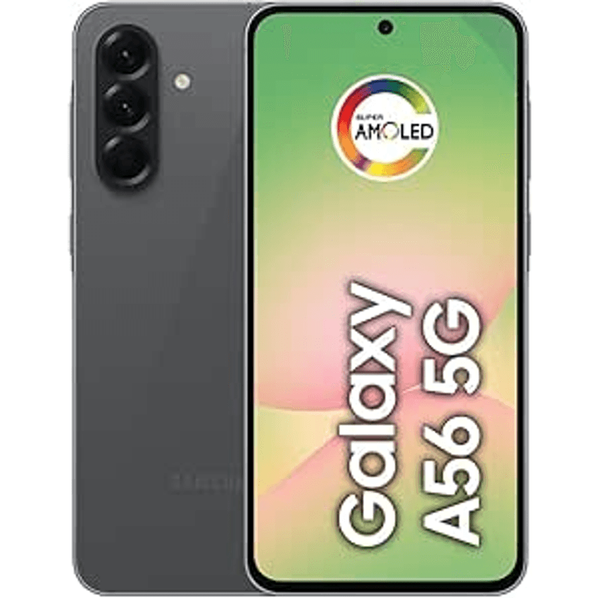 Smartphone Samsung Galaxy A56 5G 128GB, 8GB RAM, Câmera 50MP, IP67, Super AMOLED 6.7", Recursos AI, Preto