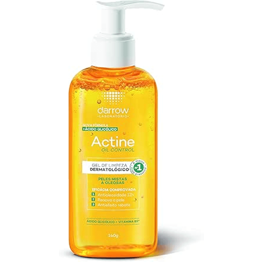 DARROW ACTINE OIL CONTROL GEL DE LIMPEZA 140G