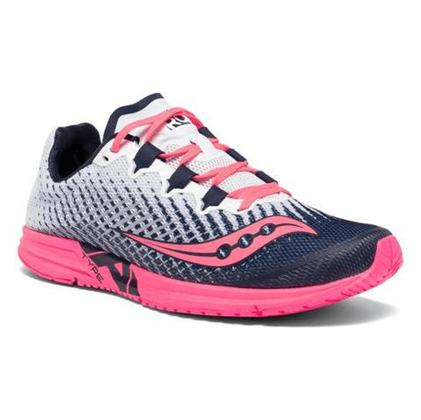 Tênis Saucony Type A9 Feminino - Branco+Pink
