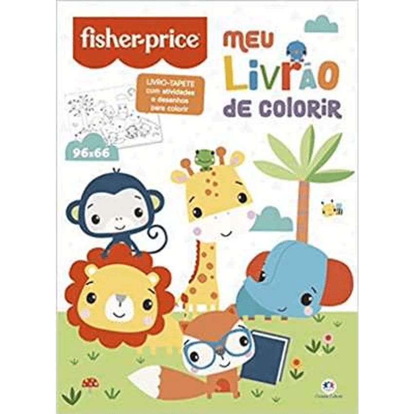 Livro - Fisher-Price - Meu livrão de colorir