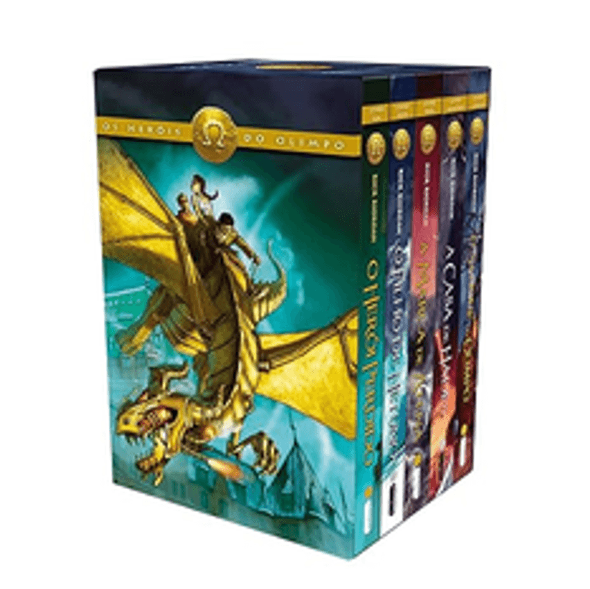 Livro - Os Heróis do Olimpo - Box Capa comum