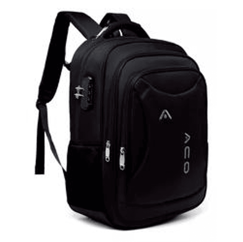Mochila Notebook Cabo De Aço - Cabo Usb/fone Ouvido Imperm.