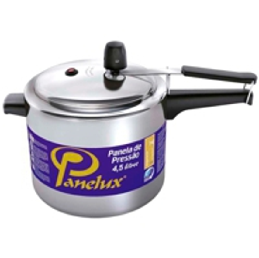 Panela de Pressão Panelux Alumínio Polido - 4,5 L