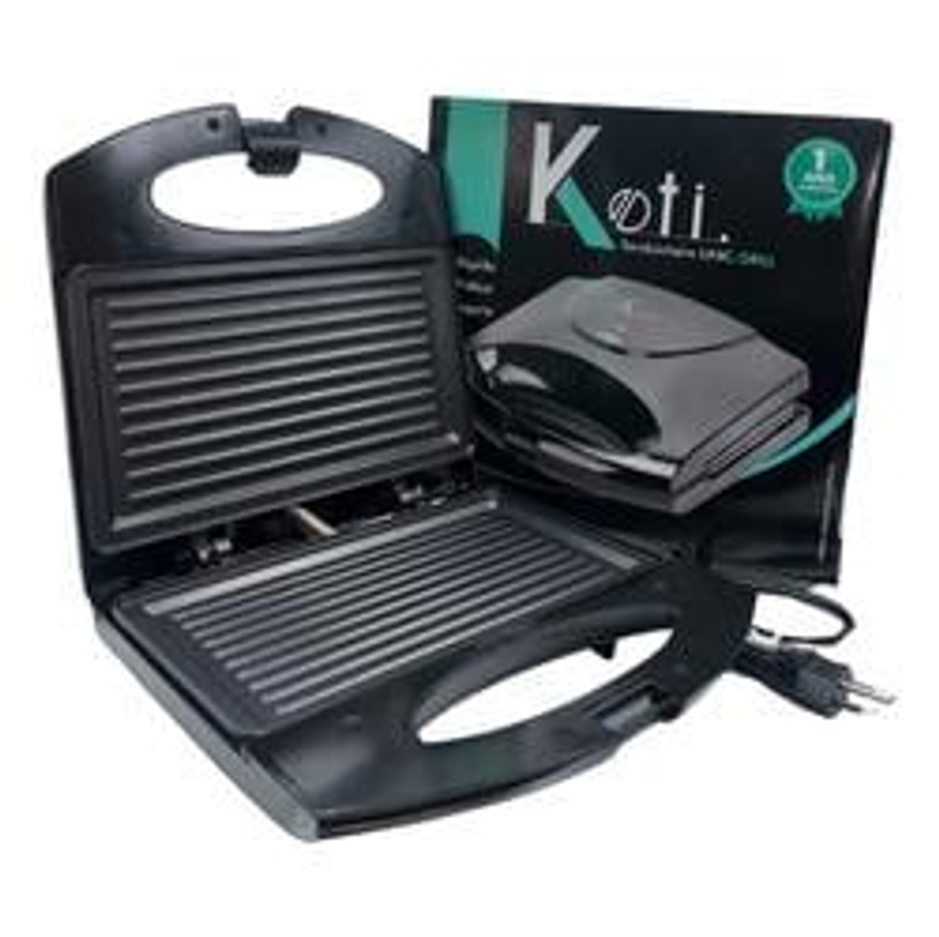Sanduicheira Grill Unic Koti Preta 750w 110v 220v