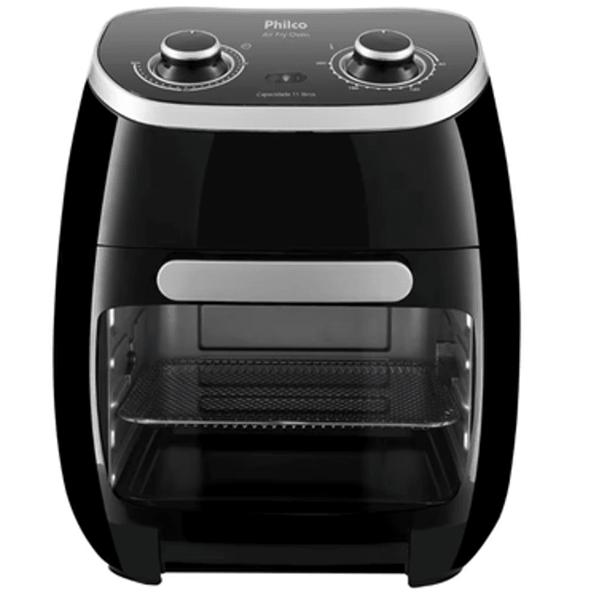 Fritadeira Air Fry Philco 11 Litros Oven Preta PFR2000P - 127 Volts - 110V