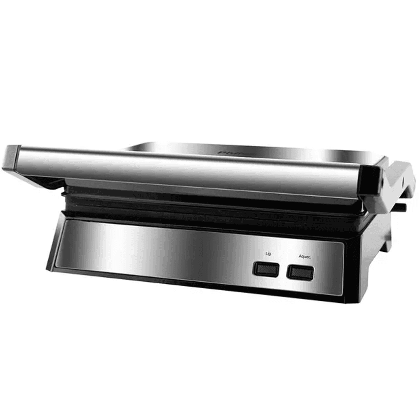 Grill Philco PGR21PI Maxx Clean 2 em 1 Ret - Retangular 1000W Antiaderente com Coletor de Gord