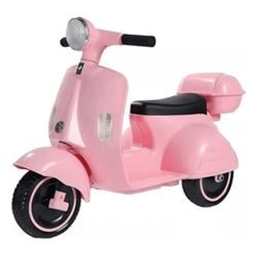 Moto Elétrica Scooter Infantil Rosa 6v Com Baú Unitoys Voltagem Do Carregador 110v/220v