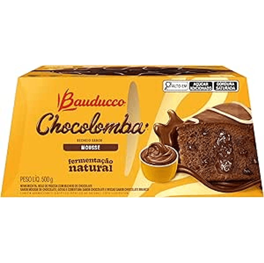 Chocolomba Mousse Bauducco 500g
