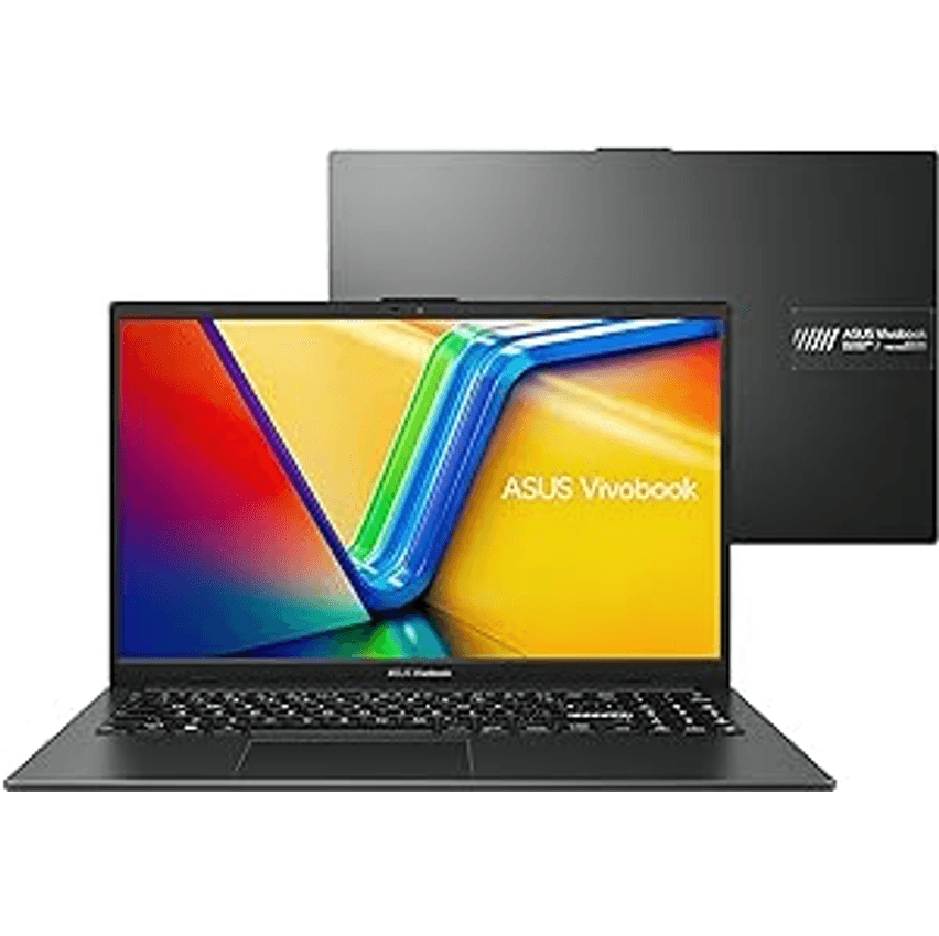 Notebook ASUS VivoBook Go 15, AMD RYZEN 5 7520U, 8GB, 256GB SSD, KeepOS, Tela 15,6" FHD, Mixed Black - E1504FA-NJ731
